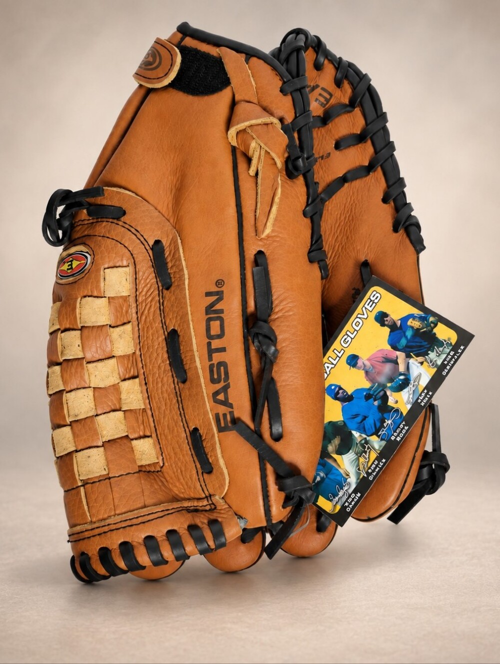 Easton Tan and Black Youth Baseball Glove